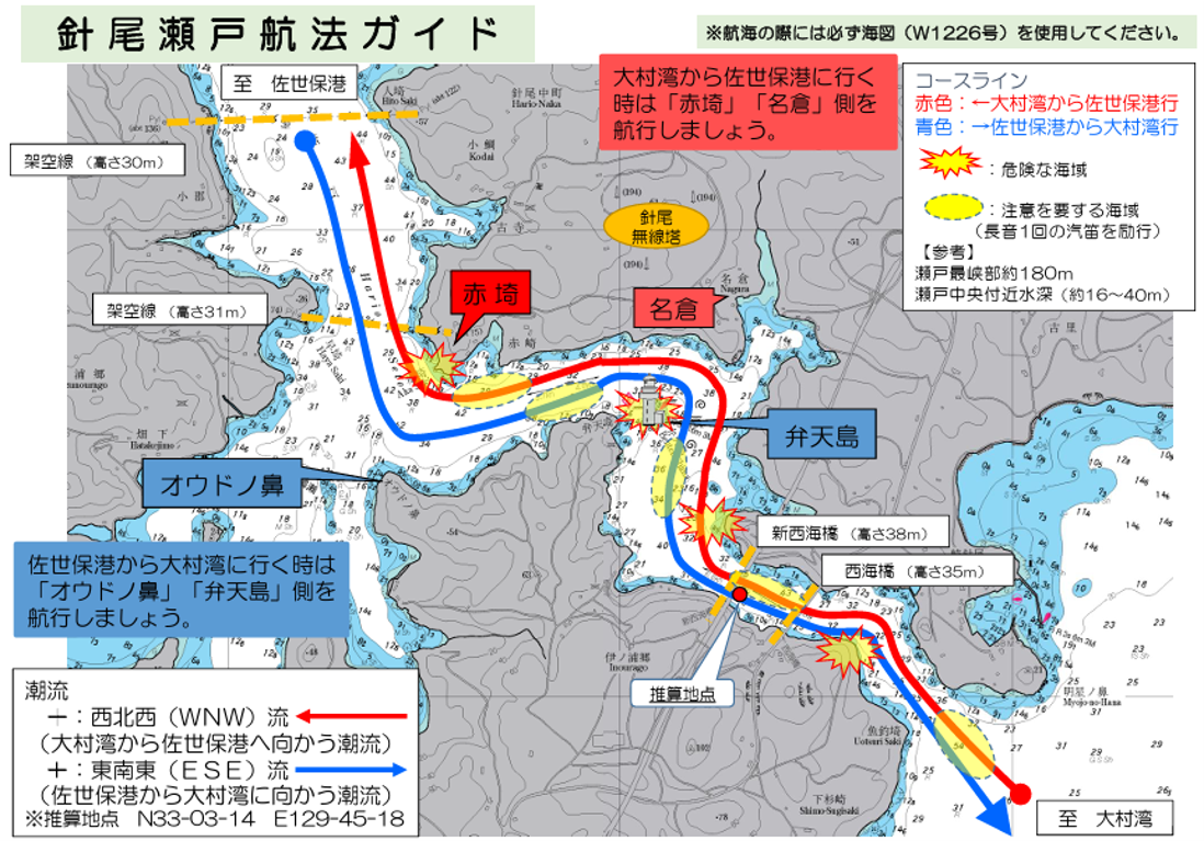 針尾瀬戸航行ガイド